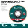 Круги лепестковые керамические торцевые 36598-125-80 купить в Губкинске