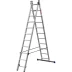 Лестница ЗУБР универсальная, двухсекционная со стабилизатором, 11 ступеней 38821-11 купить в Губкинске