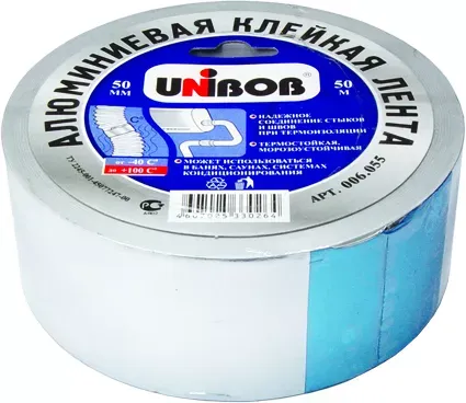 Лента клейкая алюминиевая 50 х 40 / P 88814 купить в Губкинске