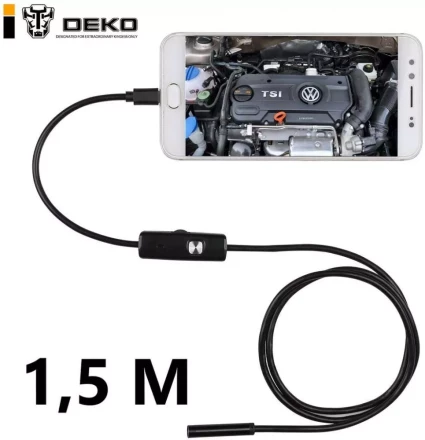 Эндоскоп водонепроницаемый WE-1.5 DEKO, 065-0184 купить в Губкинске