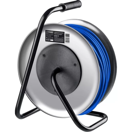 ЗУБР ПВС-325, ПВС, 3 x 2.5 мм2, 50 м, 4000 Вт, IP44, силовой удлинитель на стальной катушке, Профессионал (55102-50) купить в Губкинске