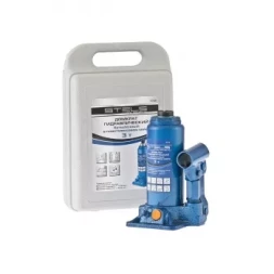 Домкрат гидравлический бутылочный 3 т h подъема 178–343 мм в пластиковом кейсе STELS 51125