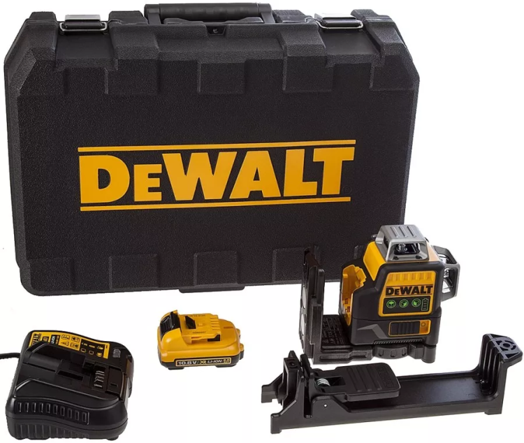 Нивелир лазерный DCE089D1G Li-Ion DeWalt купить в Губкинске