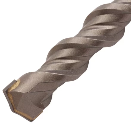 Бур по бетону Denzel, 20 x 260 мм, двойная спираль, три пылеотводящие кромки, 705047 купить в Губкинске