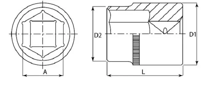 Головка торцевая 3/8"DR 15 мм S04H3115  Jonnesway 48036 купить в Губкинске