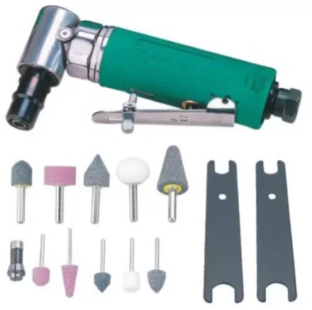 Бормашинка пневматическая угловая 15 предметов JAG-0913RMK Jonnesway 48527 купить в Губкинске