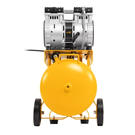 Компрессор безмасляный, малошумный Denzel DLS 2200/50, 2200 Вт, 2x1100, 50 л, 380 л/мин купить в Губкинске