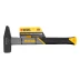 Молоток слесарный, 600 г Denzel, кованый, фибергласовая рукоятка c TPR покрытием, 10486 купить в Губкинске