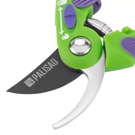 Секатор прямого реза Palisad 604858, регулировка захвата купить в Губкинске