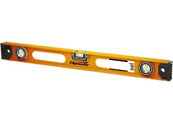 Уровень алюминиевый Рельс 1500 мм 3 глазка 1 поворотный  SPARTA 34055 купить в Губкинске