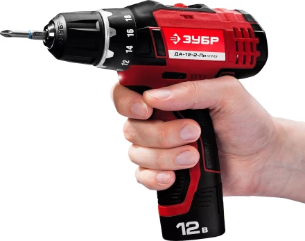 Дрель-шуруповерт 2 АКБ ДА-12-2-Ли КНМ3 серия МАСТЕР купить в Губкинске