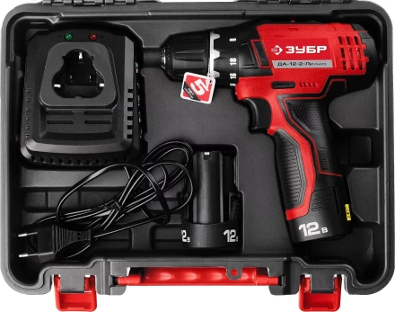 Дрель-шуруповерт 2 АКБ ДА-12-2-Ли КНМ3 серия МАСТЕР купить в Губкинске