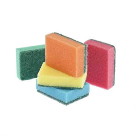 Губки для посуды Optima 96х64х27 мм 5шт ТМ Elfe 92351 купить в Губкинске