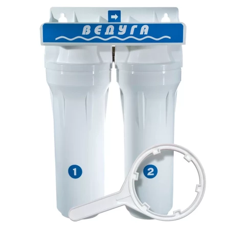 Колба фильтра ВЕДУГА 10 3/4 белая двойная 69384 купить в Губкинске