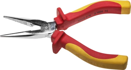 Тонкогубцы ЗУБР &quot;ПРОФЕССИОНАЛ&quot; &quot;ПРОФИЭЛЕКТРИК&quot;, диэлектрические, двухкомпонентная рукоятка, до ~1000В, 160мм 22145-3-16 купить в Губкинске