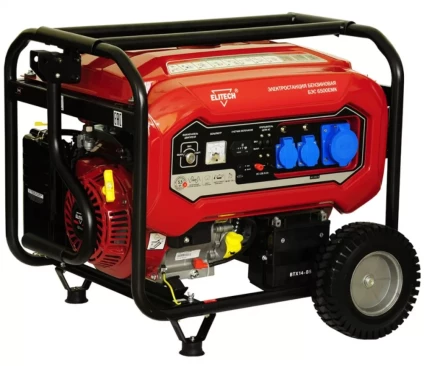 Бензогенератор Elitech БЭС 6500 ЕМК купить в Губкинске
