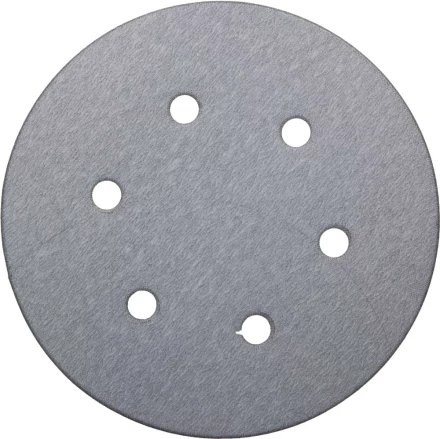 Круг шлифовальный URAGAN &quot;Универсальный с покрытием стеарата цинка&quot; на липучке, 6 отверстий, P180, 150мм, 5шт 907-43113-180-05 купить в Губкинске