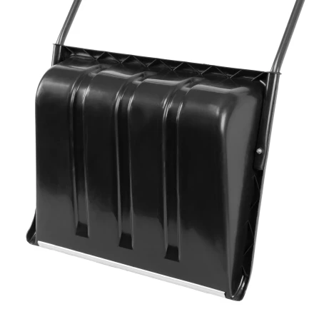 Движок для уборки снега пластиковый Сибртех, 570 х 470 х 1300 мм, стальная рукоятка, Россия, 615925 купить в Губкинске