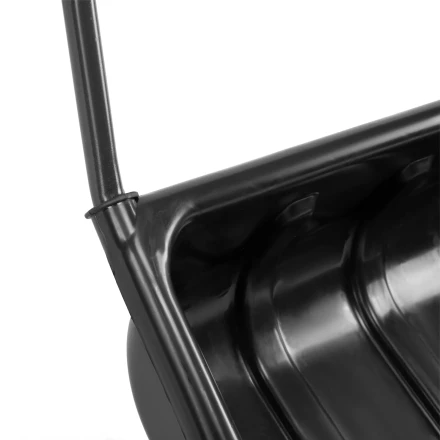 Движок для уборки снега пластиковый Сибртех, 570 х 470 х 1300 мм, стальная рукоятка, Россия, 615925 купить в Губкинске