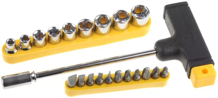 Набор: Отвертка Т-образная Maxfix с битами и торцовыми головками, 22-в-1, STAYER 2540-H20, 22 предмета 2540-H20 купить в Губкинске