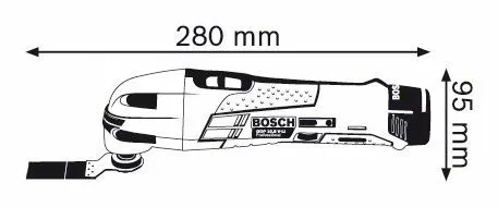 Резак универсальный BOSCH GOP 10,8 V-Li аккумуляторный купить в Губкинске