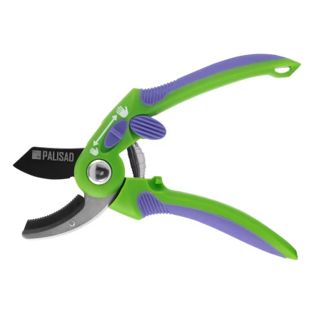 Секатор с наковальней Palisad 604868, регулировка захвата купить в Губкинске