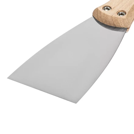 Шпательная лопатка из нержавеющей стали, 60 мм, буковая рукоятка, EFP Matrix 85613 купить в Губкинске