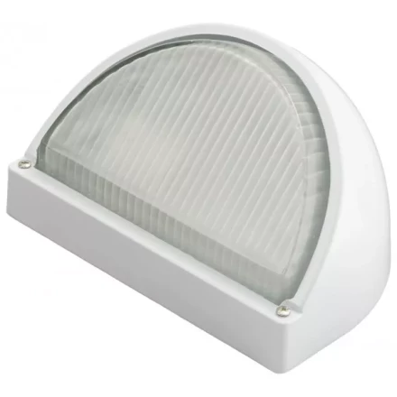 Светильник уличный СВЕТОЗАР &quot;ЛУНА&quot; влагозащищенный, цвет белый, 60Вт SV-57351-W купить в Губкинске