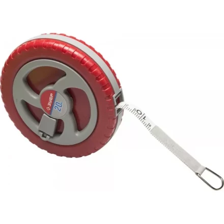 Мерная лента ЗУБР &quot;МАСТЕР&quot; фиберглассовая, пластмассовый корпус, 20м 34155-20_z01 купить в Губкинске