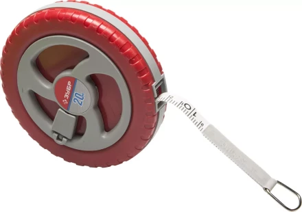 Мерная лента ЗУБР &quot;МАСТЕР&quot; фиберглассовая, пластмассовый корпус, 20м 34155-20_z01 купить в Губкинске