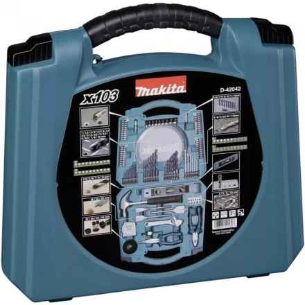 Универсальный набор Makita D-42042, 103 шт, в кейсе купить в Губкинске
