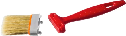 Кисть плоская ЗУБР"УНИВЕРСАЛ-СТАНДАРТ", натуральная щетина, пластмассовая ручка, 2"/50мм 01015-050 купить в Губкинске