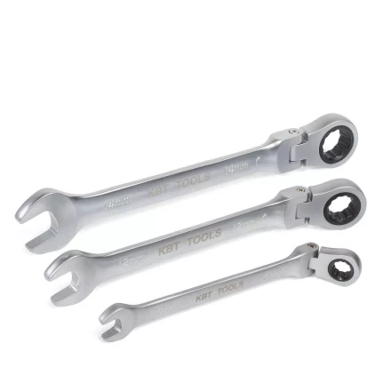 Ключ гаечный комбинированный трещоточный с шарниром 8 мм серия KBT-PROFESSIONAL (79192) купить в Губкинске