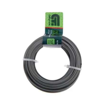 Леска для триммера звезда 2,4 мм х 15 м Сибртех 961735 купить в Губкинске