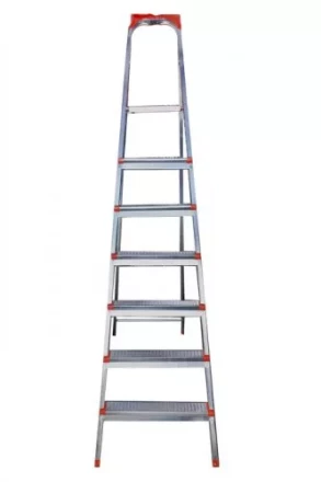 Стремянка стальная оцинков. Энкор 7 ступеней 69674 купить в Губкинске