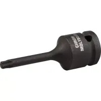 Торцовая головка KRAFTOOL "INDUSTRIE QUALITAT" ударная (1/2"), TORX, Cr-Mo, фосфатированная, T40 27952-40_z01
