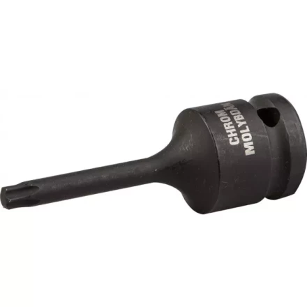 Торцовая головка KRAFTOOL &quot;INDUSTRIE QUALITAT&quot; ударная (1/2&quot;), TORX, Cr-Mo, фосфатированная, T40 27952-40_z01 купить в Губкинске