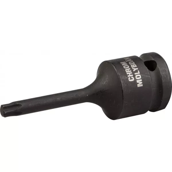 Торцовая головка KRAFTOOL "INDUSTRIE QUALITAT" ударная (1/2"), TORX, Cr-Mo, фосфатированная, T40 27952-40_z01 купить в Губкинске