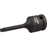 Торцовая головка KRAFTOOL "INDUSTRIE QUALITAT" ударная (1/2"), TORX, Cr-Mo, фосфатированная, T40 27952-40_z01 купить в Губкинске