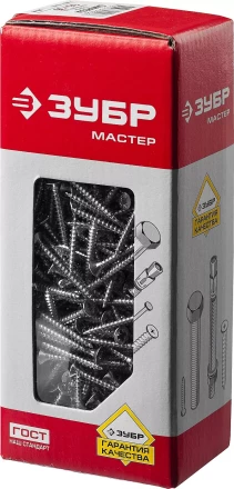 Саморезы по дереву, белый цинк, 3.5x35мм, 500шт, ЗУБР Мастер 4-300371-35-035 4-300371-35-035 купить в Губкинске