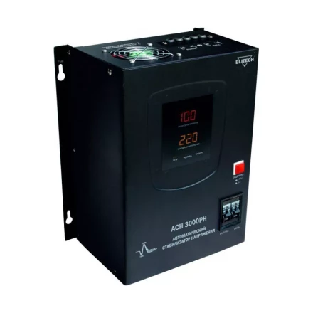 Стабилизатор напряжения ELITECH АСН 3000РН купить в Губкинске