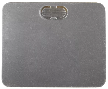 Выключатель СВЕТОЗАР &quot;ГАММА&quot; с подсветкой, одноклавишный, без вставки и рамки, цвет светло-серый металлик, 10A/~250B SV-54131-SM купить в Губкинске