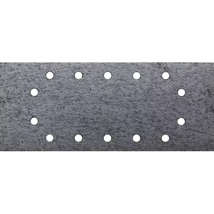 Лист шлиф. универсал. URAGAN с покрытием стеарата цинка, 14 отверстий по кругу, для ПШМ, P40, 115х280мм, 50шт 907-23104-040-50 купить в Губкинске