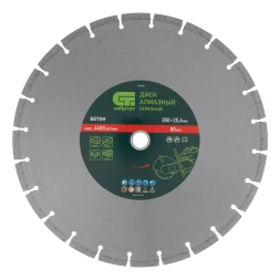 Диск алмазный 350 х 25.4 мм Сибртех 731043, &quot;Бетон&quot;, сухой/мокрый рез