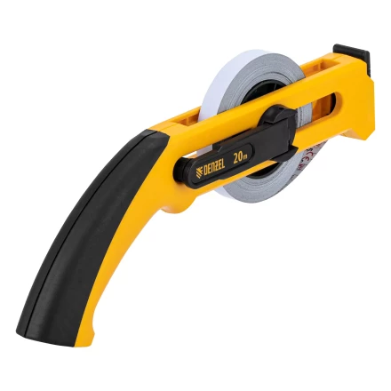 Рулетка геодезическая Denzel 20 м х 13 мм, открытый корпус, металлическая лента, 31490 купить в Губкинске