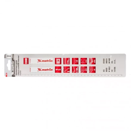 Полотна по дереву для сабельной пилы S1344D 275/4,3мм HCS 2 штуки  PRO Matrix 782011 купить в Губкинске