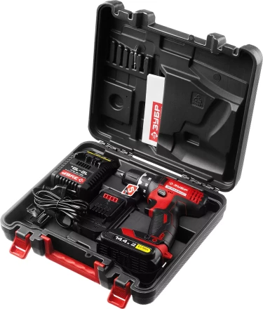 Дрель-шуруповерт 2 АКБ ДА-14.4-2-Ли КНМ2 серия МАСТЕР купить в Губкинске