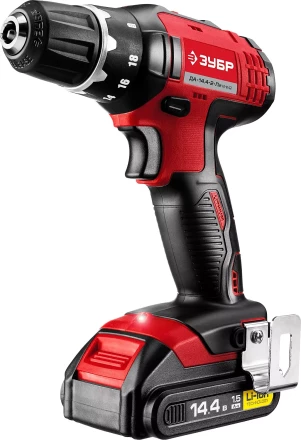 Дрель-шуруповерт 2 АКБ ДА-14.4-2-Ли КНМ2 серия МАСТЕР купить в Губкинске