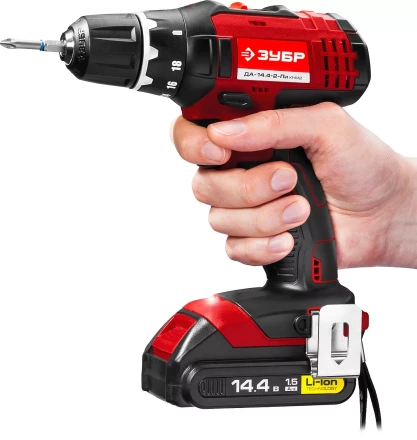 Дрель-шуруповерт 2 АКБ ДА-14.4-2-Ли КНМ2 серия МАСТЕР купить в Губкинске