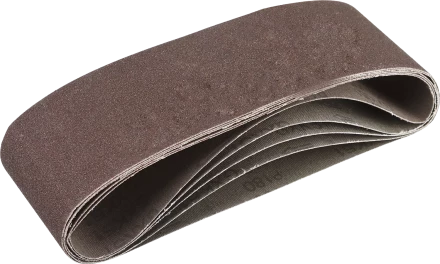 ЗУБР 75х457 мм, P40, лента шлифовальная СТАНДАРТ, для ЛШМ, 5 шт. (35342-040) купить в Губкинске